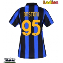 Inter Milan Alessandro Bastoni #95 Replica Home Shirt Ladies 2026-27 Short Sleeve